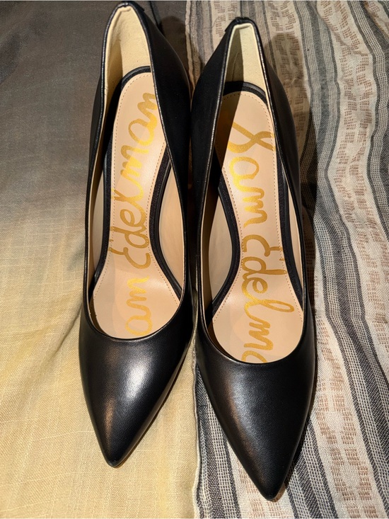 Sam Edelman Shoes - Sam Edelman Black Pointed-Toe Stilettos